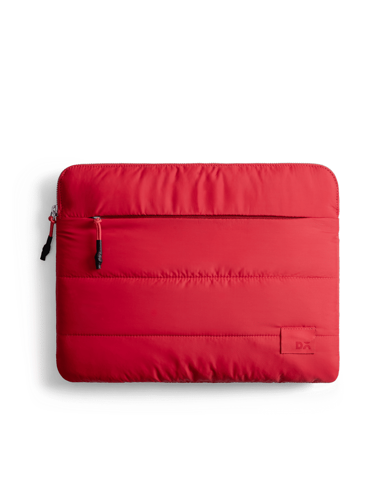 Scarlet Stria Laptop Sleeve - Medium