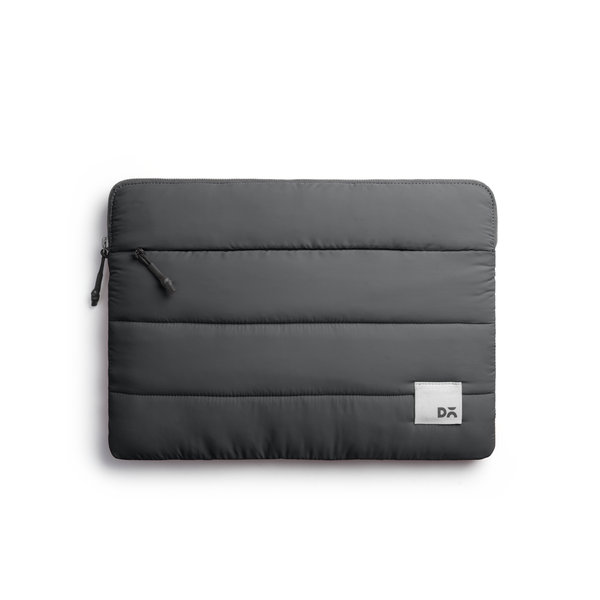 

Slate Gray Stria Laptop Sleeve - Large