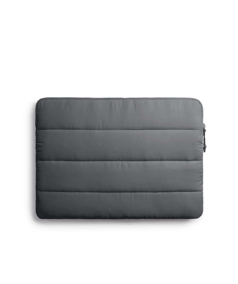 Slate Gray Stria Laptop Sleeve Medium Buy At DailyObjects