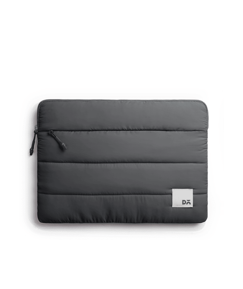 Slate Gray Stria Laptop Sleeve Medium Buy At DailyObjects