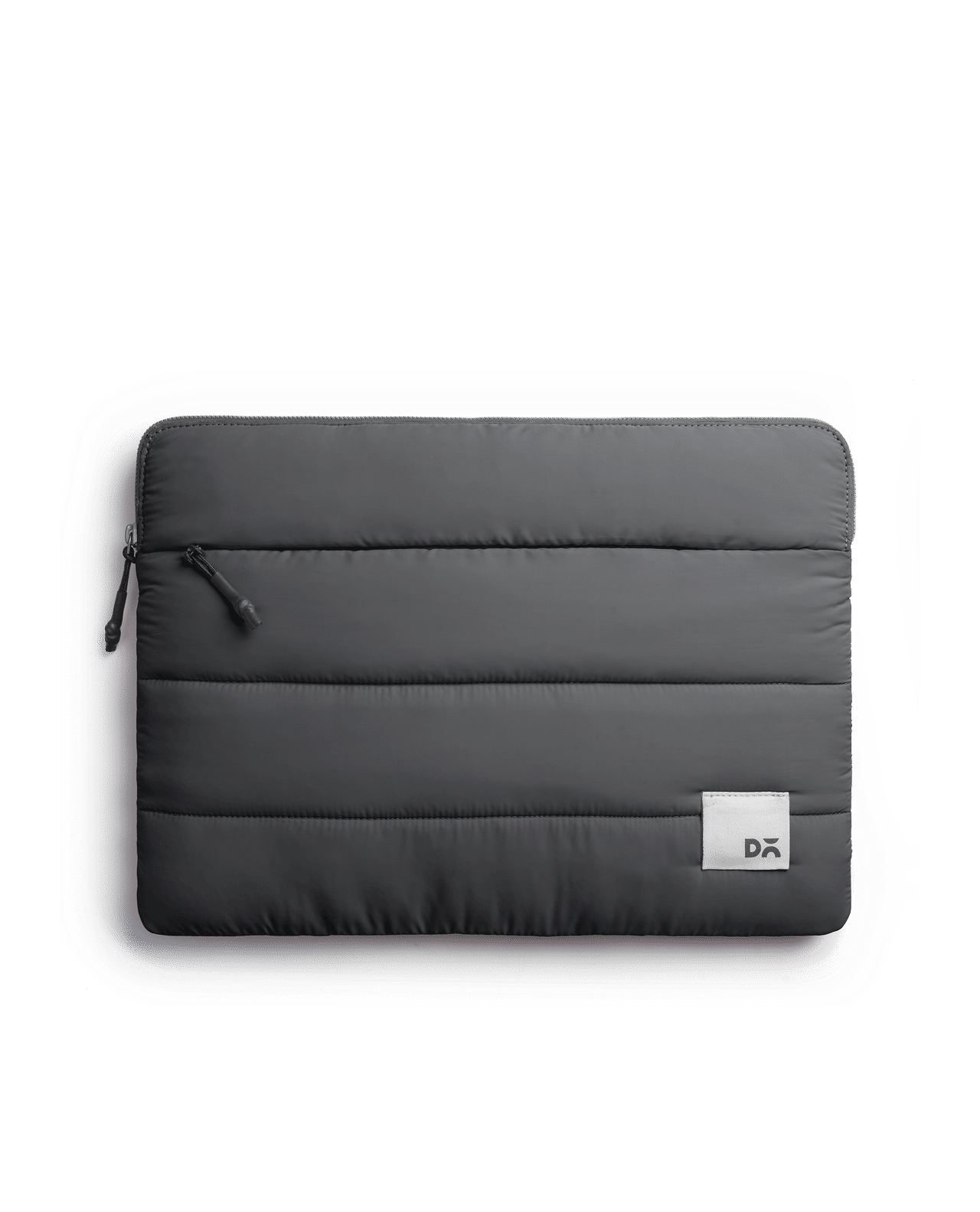 Slate Gray Stria Laptop Sleeve - Medium