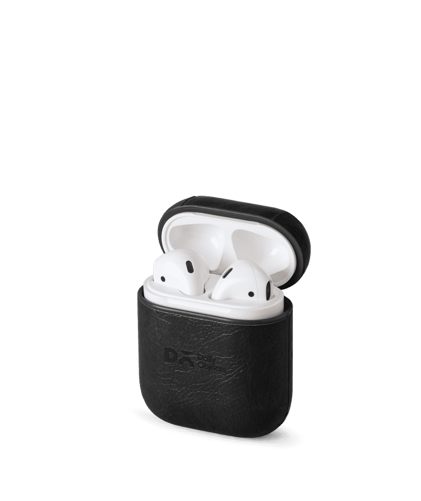 Black Airpods 3 Leather Case Cover Buy At DailyObjects