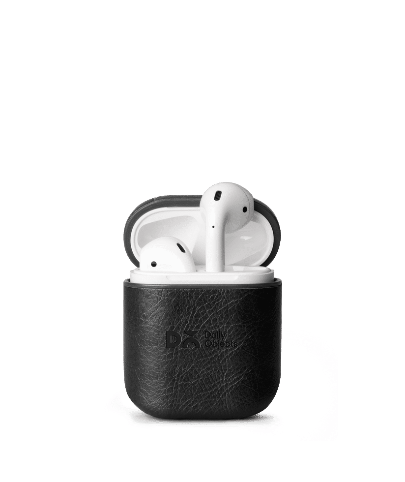 Black Airpods 3 Leather Case Cover Buy At DailyObjects