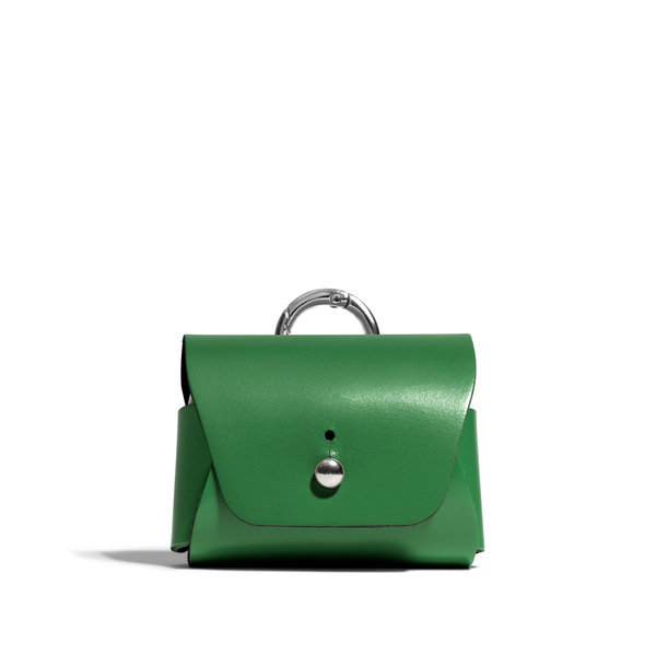 

Green Airpods Pro 2 Leather Case Cover