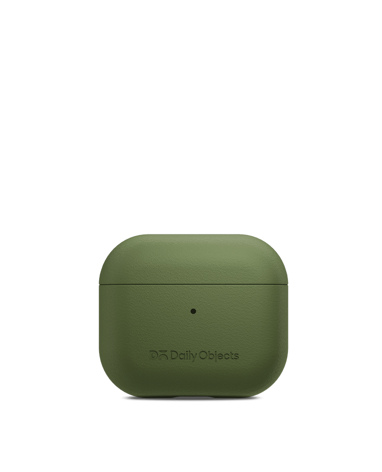 Green Leatherite AirPods 4 Case Cover