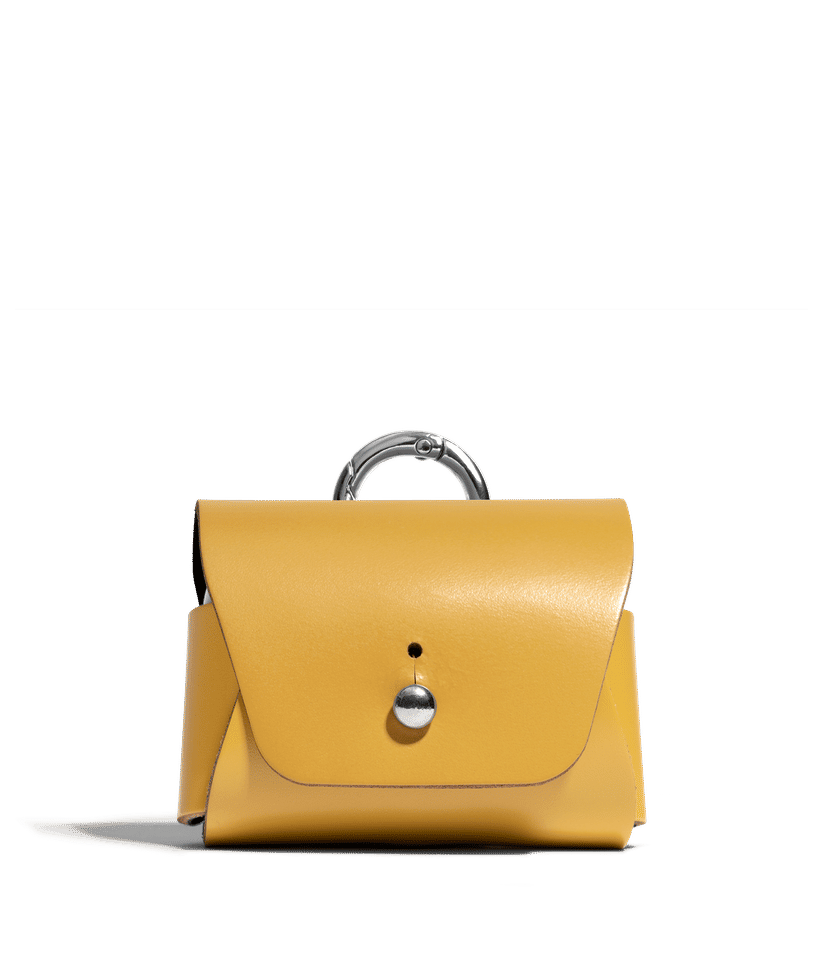 Mustard Airpods Pro Leather Case Cover Buy At DailyObjects