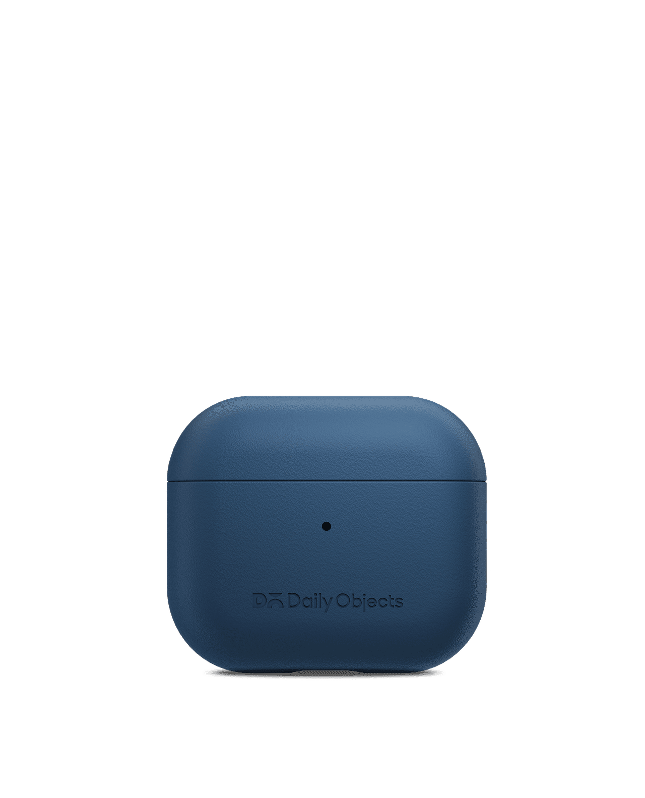 Navy Blue Leatherite AirPods 4 Case Cover