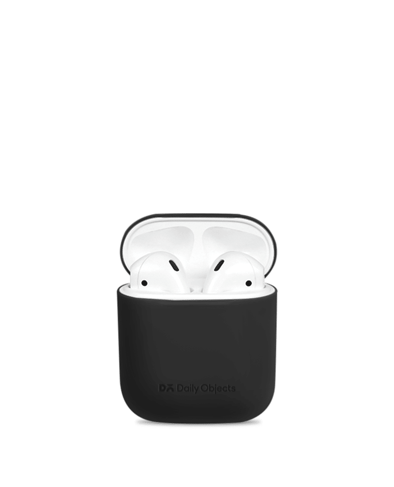 Poncho Airpods Case Cover - Black