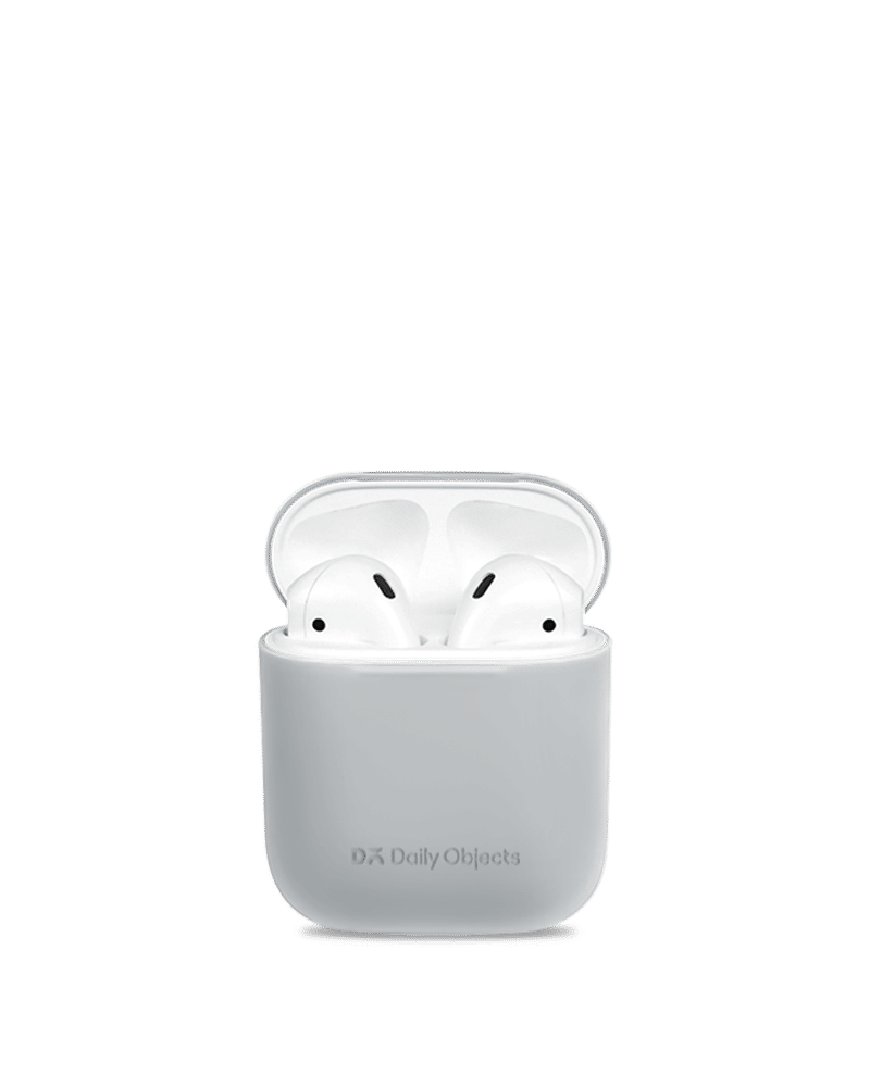 Poncho Airpods Case Cover - Grey