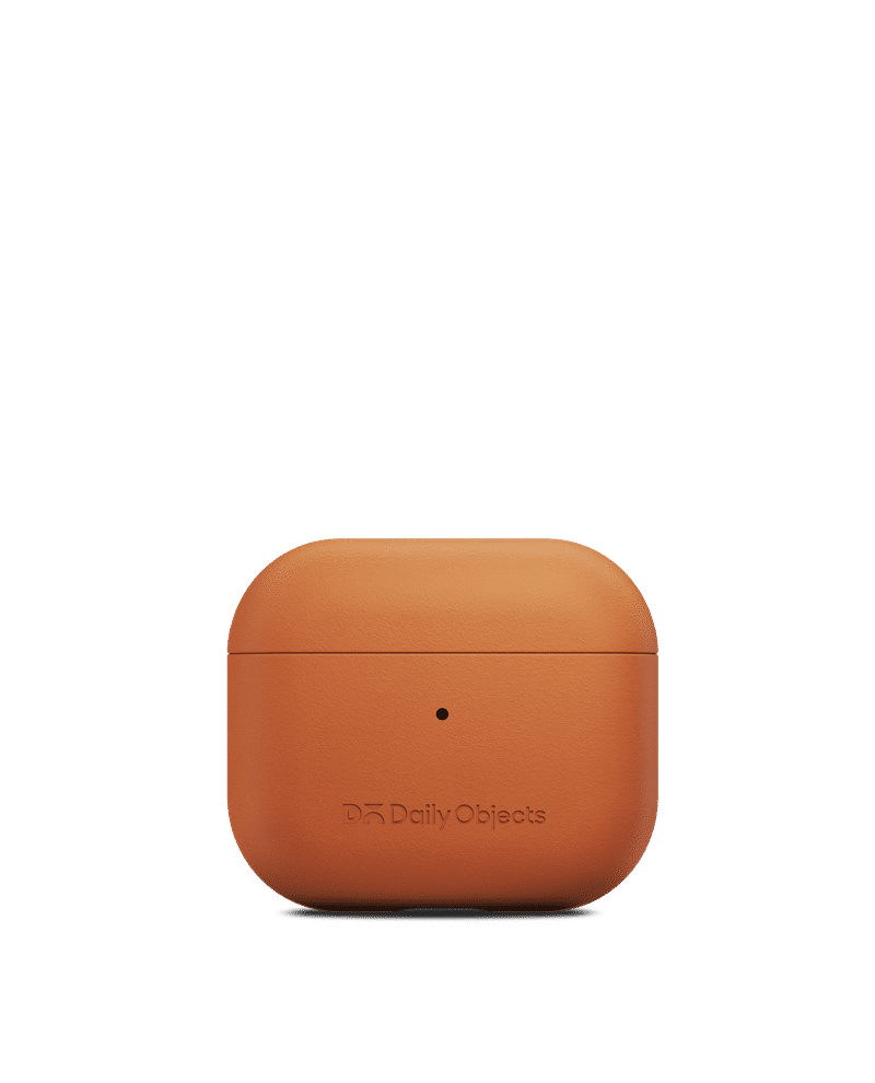 Tan Leatherite AirPods 3 Case Cover