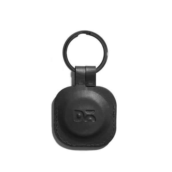 

Black Zine AirTag Case