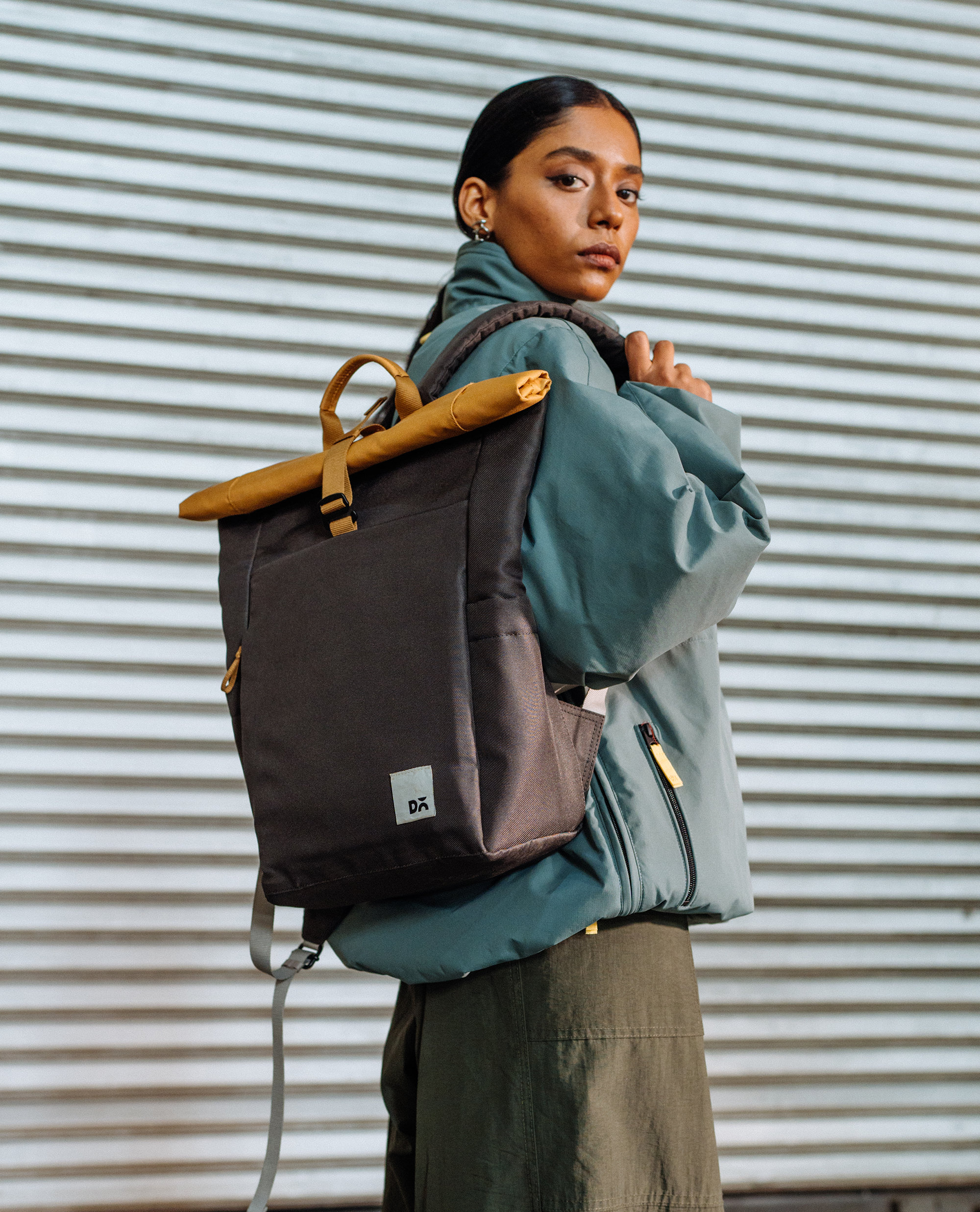 CHARLIE BORROW Roll Top RuckSack 