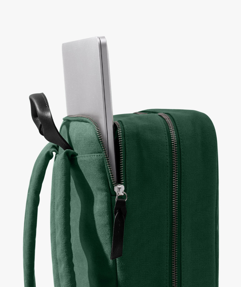 Forest Green to Backpack