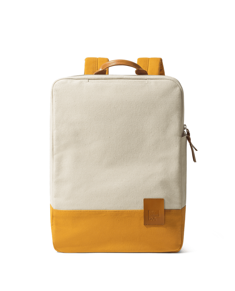 Ivory - Mustard 9 to 9 Backpack