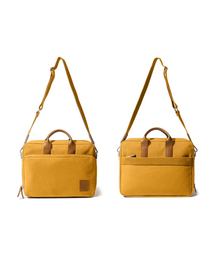 All Mustard Commute Messenger Large Buy At DailyObjects