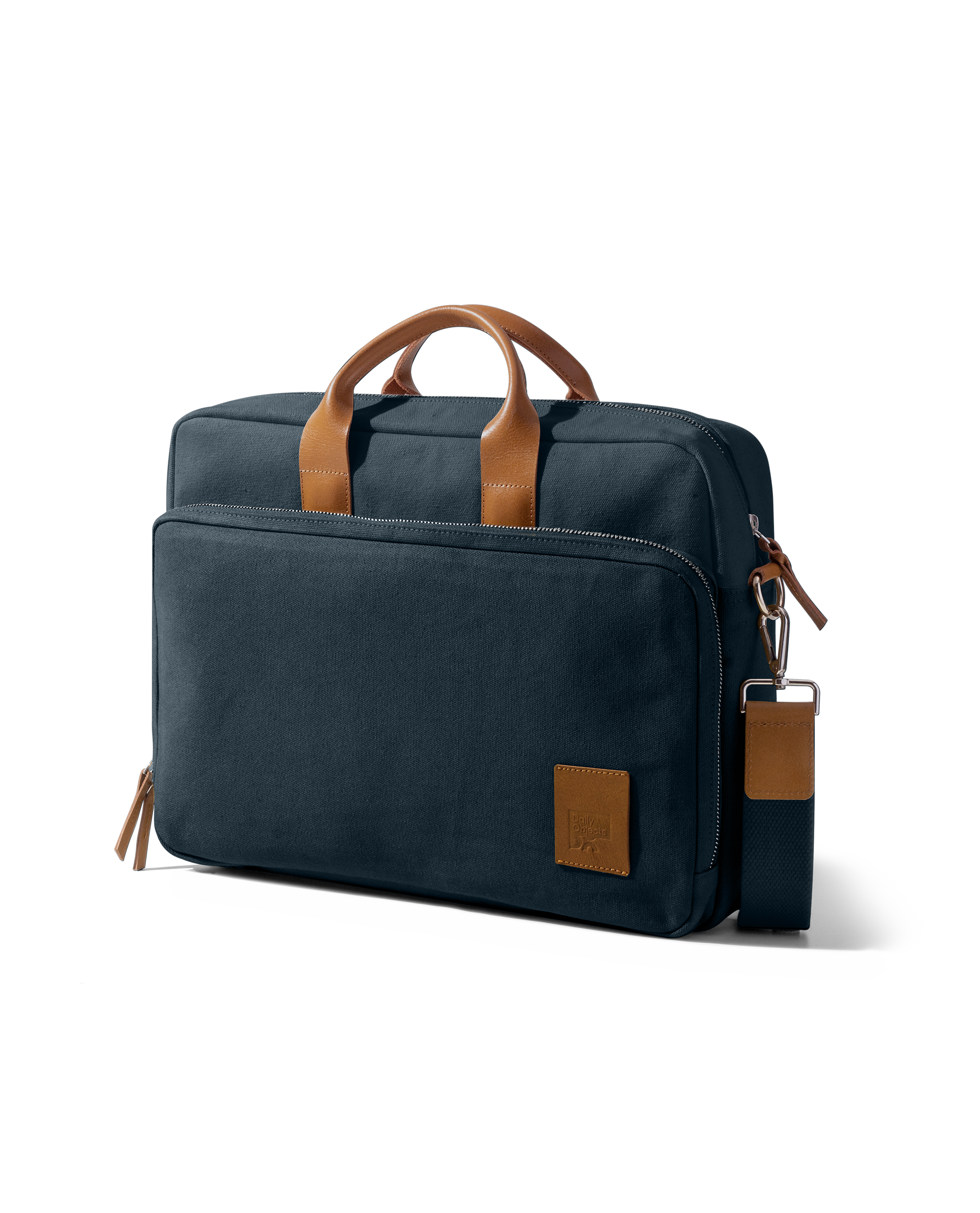Navy Commute Messenger Bag - Medium