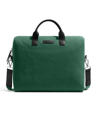 Forest Green City Compact Fleet Messenger Bag