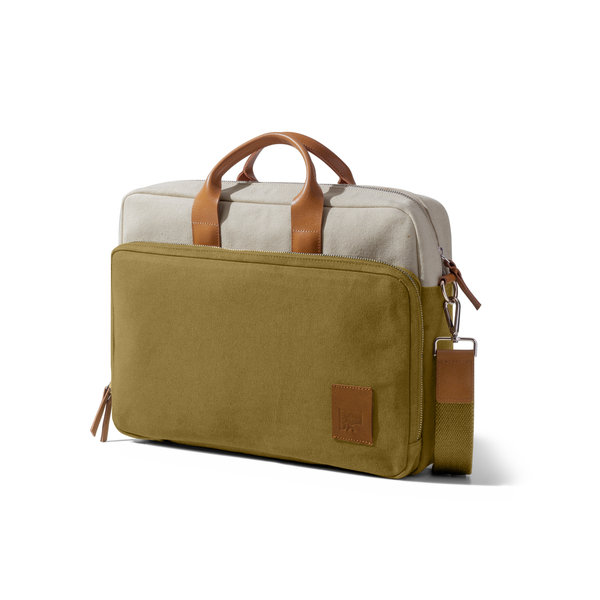 

Ivory - Olive Commute Messenger Bag - Large
