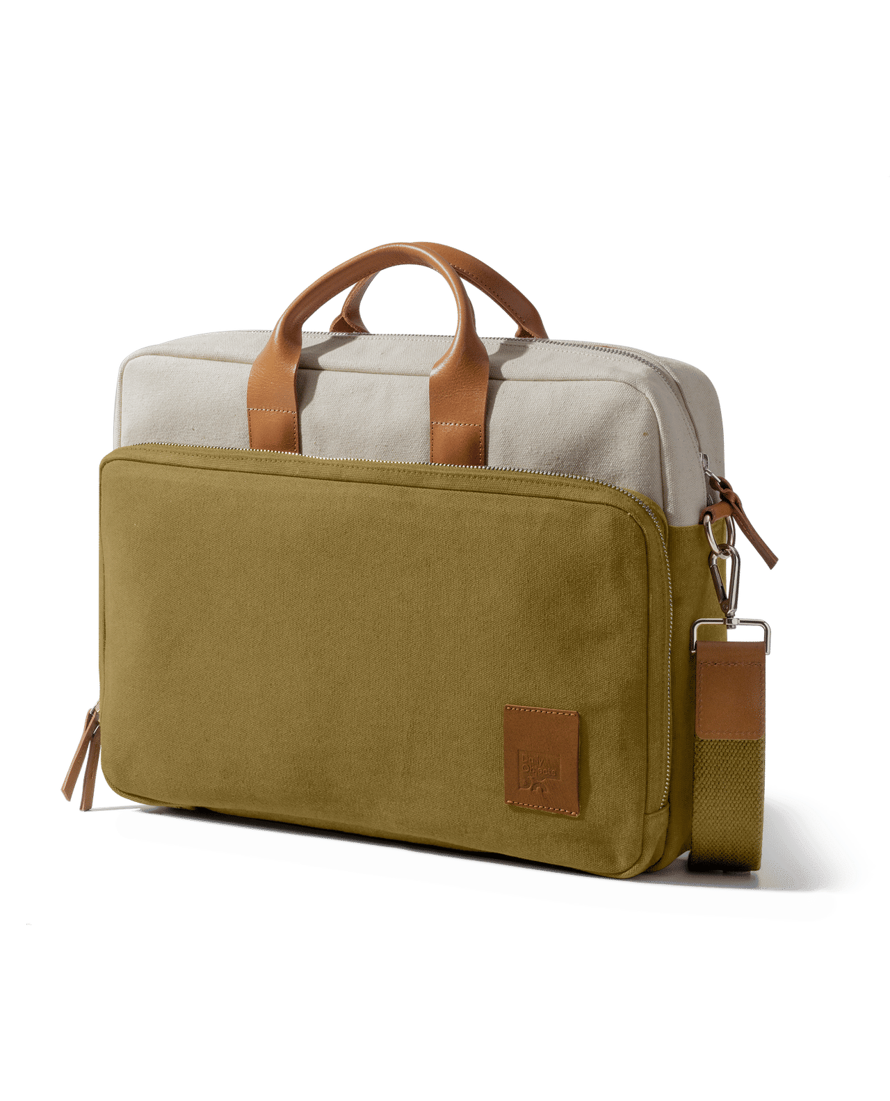 Ivory - Olive Commute Messenger Bag - Large