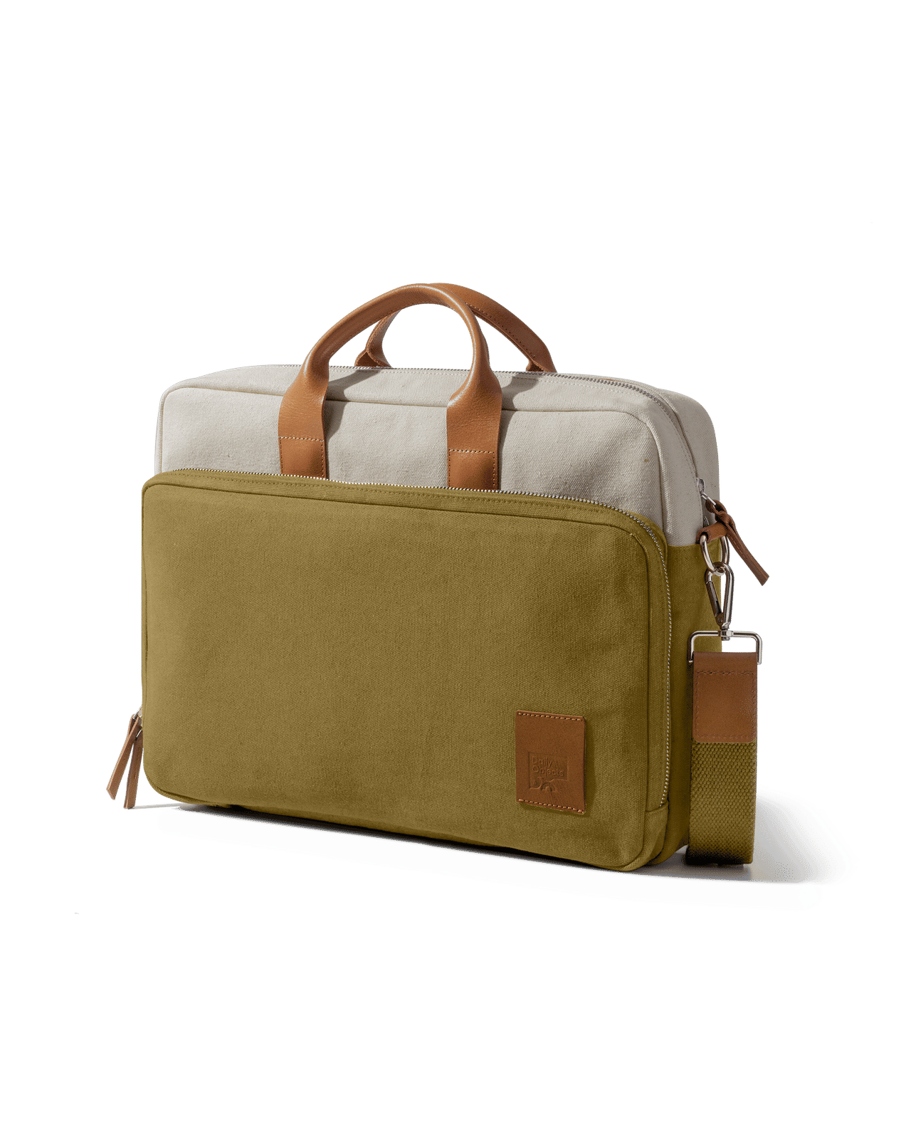 Ivory - Olive Commute Messenger Bag - Medium