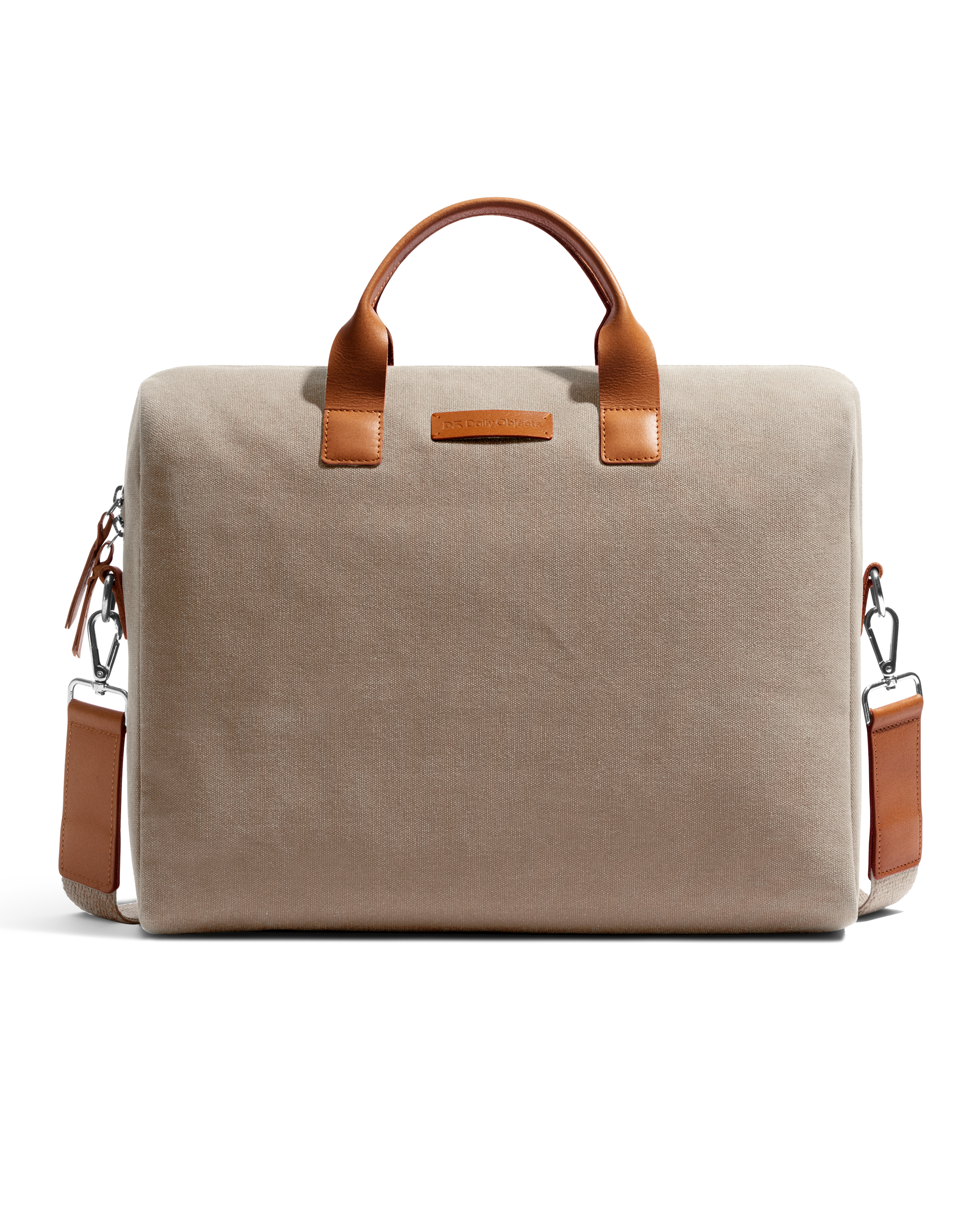 Khaki Beige City Compact Fleet Messenger Bag