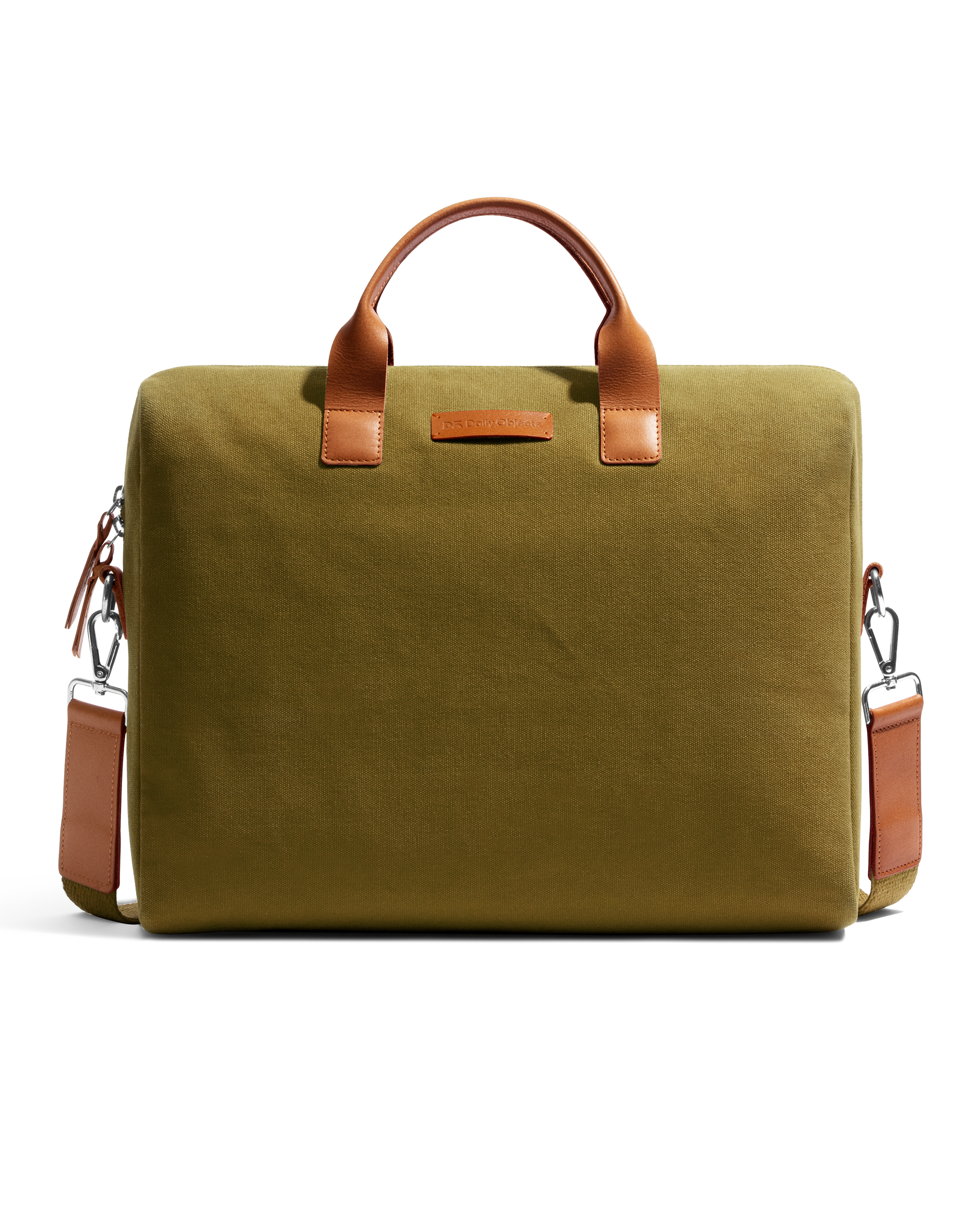 Olive Green City Compact Fleet Messenger Bag