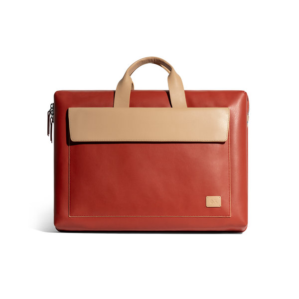 

Terracotta Red Bask Messenger Bag