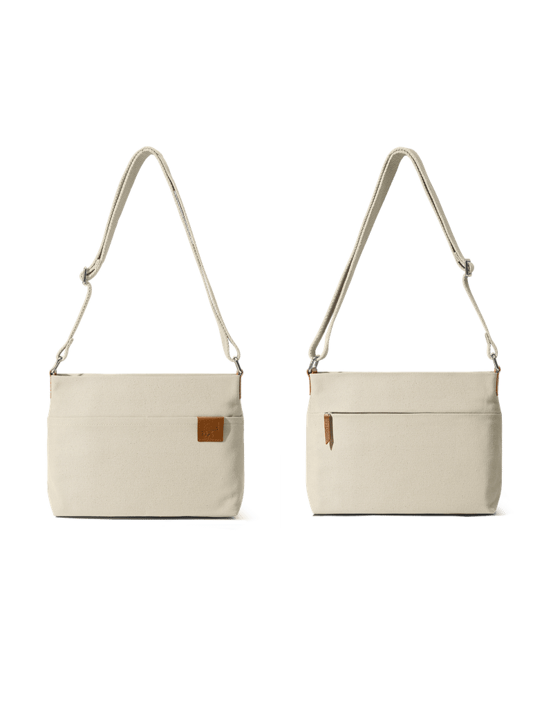 All White Sunday Crossbody Buy At DailyObjects