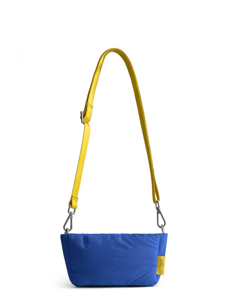 Blue Puft Crossbody Bag