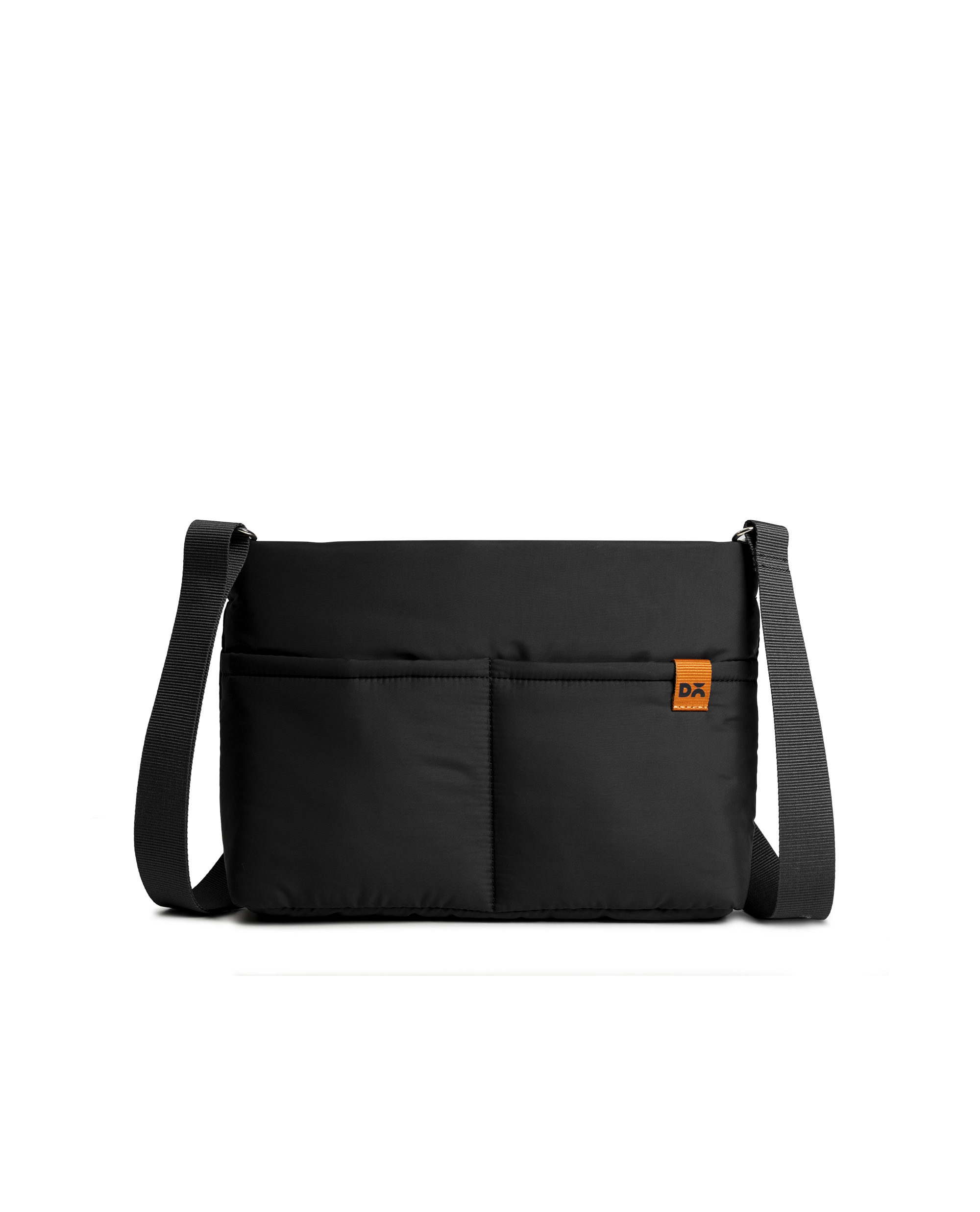 Carbon Black Retreat Crossbody Bag