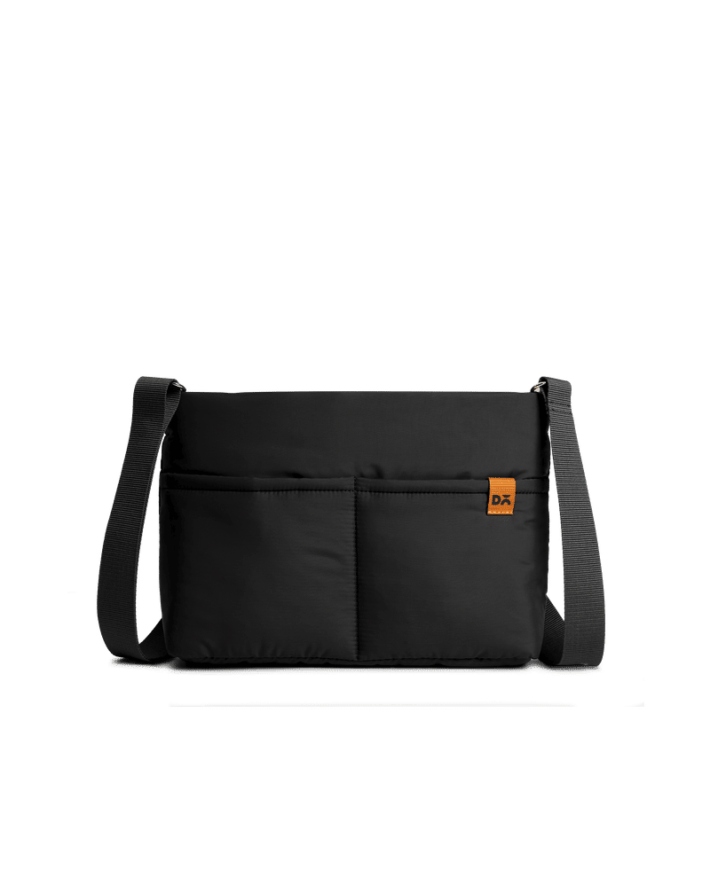 Carbon Black Retreat Crossbody Bag