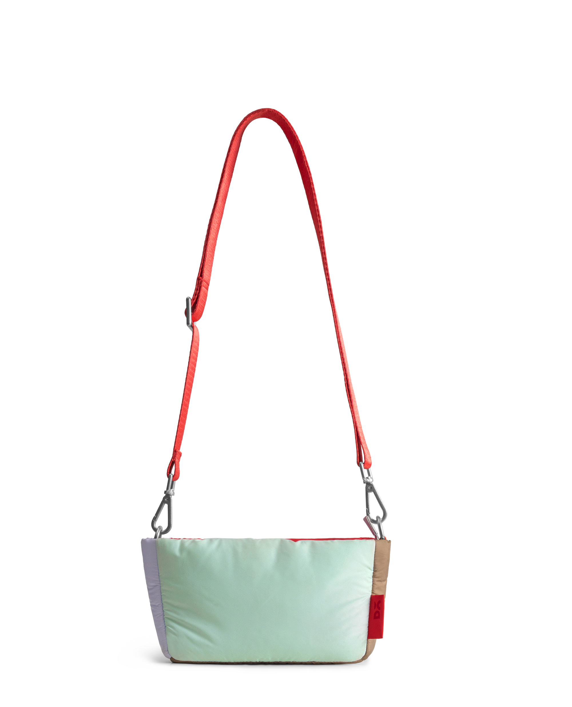 Colourblock Puft Crossbody Bag