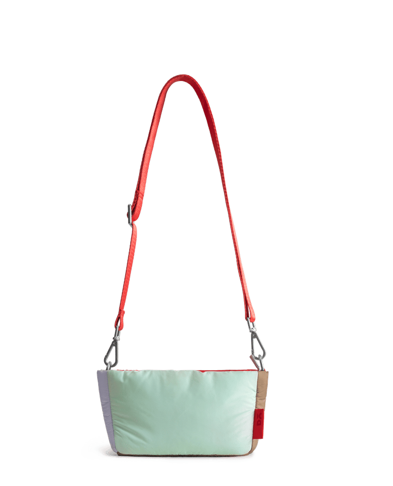 Colourblock Puft Crossbody Bag