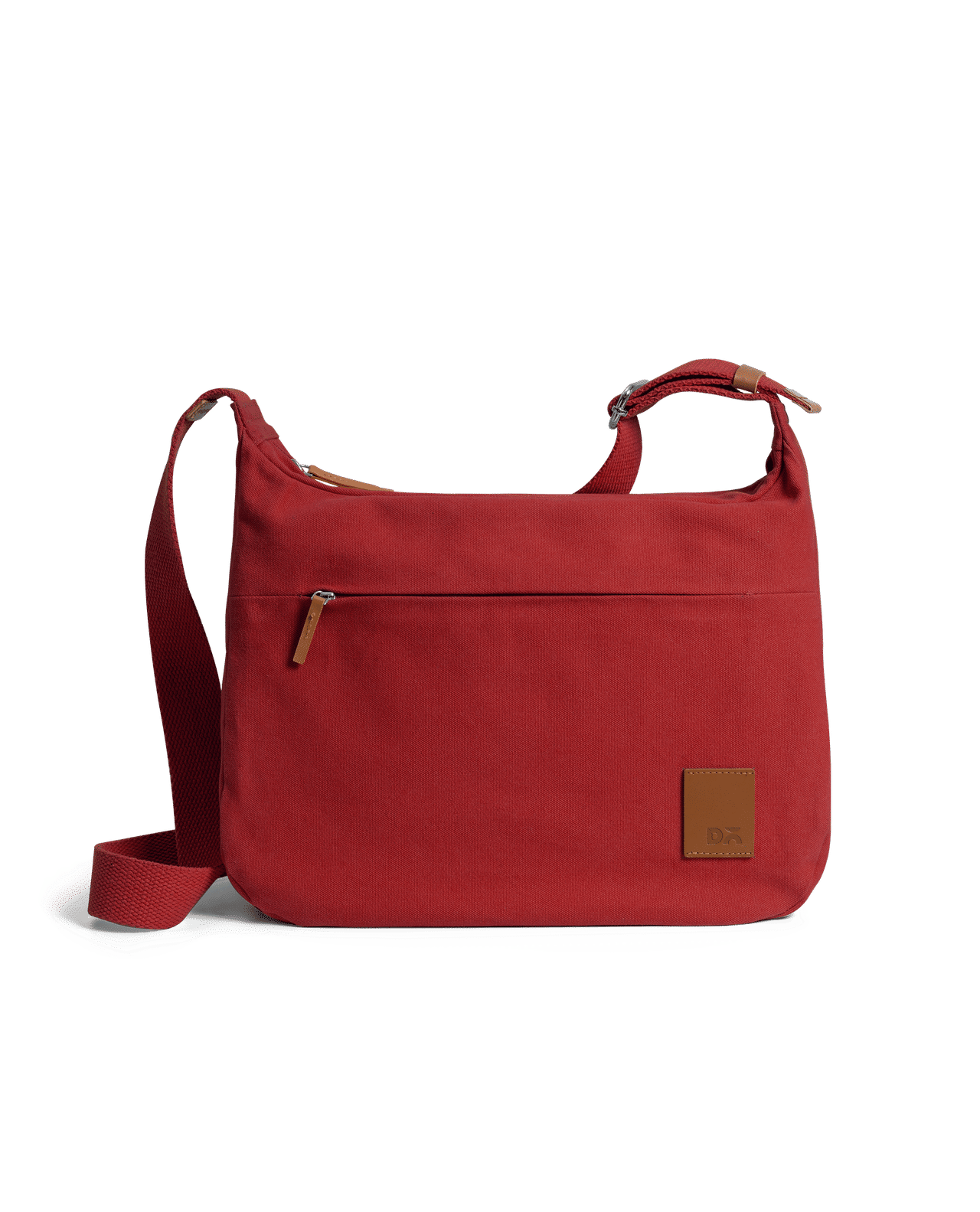 Crimson Red March Crossbody Bag Large