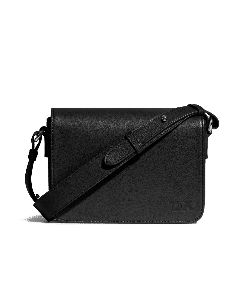 Off-White Men's Binder Leather Crossbody Bag