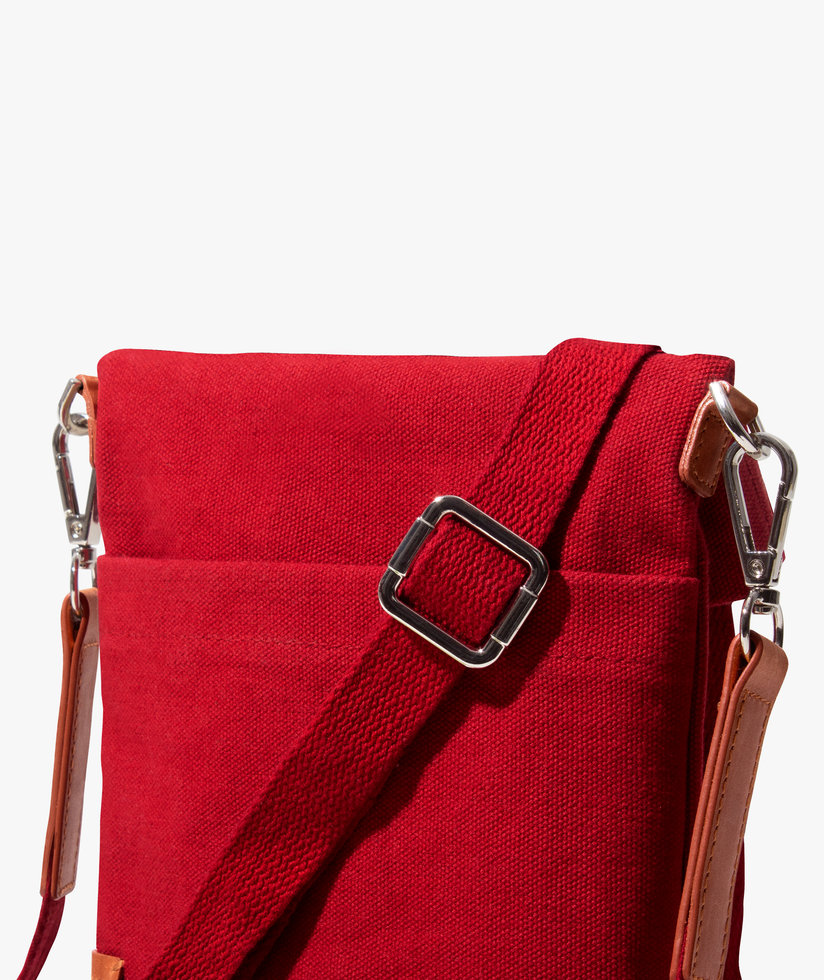 DailyObjects Crimson Red Scout Crossbody Bag Buy At DailyObjects