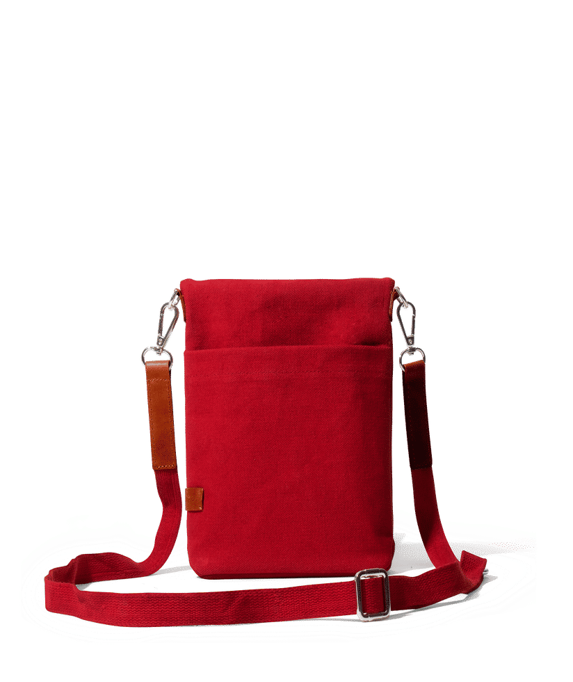 DailyObjects Crimson Red Scout Crossbody Bag Buy At DailyObjects