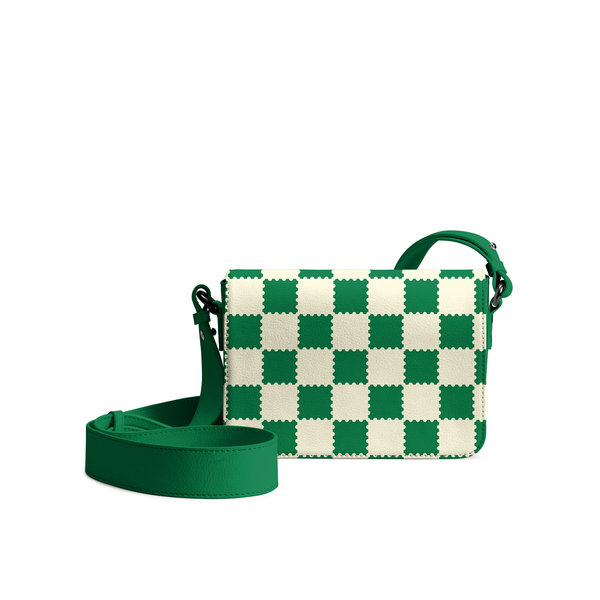 

DailyObjects Green Checkerboard Sol Box Shoulder Bag