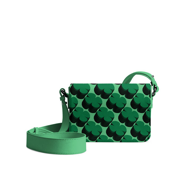 

DailyObjects Green Clover Sol Box Shoulder Bag