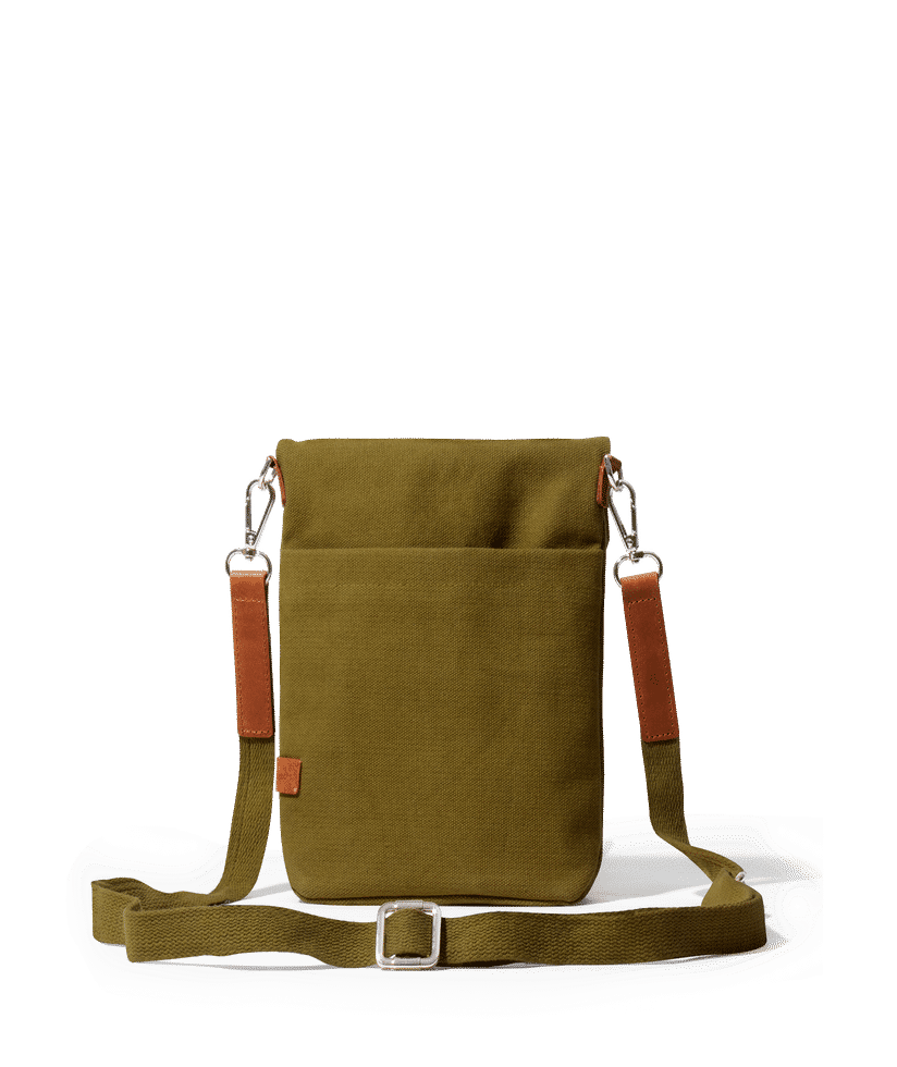 Olive Green Scout Crossbody Bag by DailyObjects