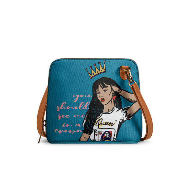 

DailyObjects Queen Babe - Trapeze Crossbody Bag