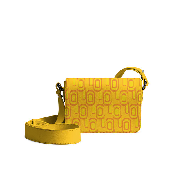 

DailyObjects Squircle Yellow Sol Box Shoulder Bag