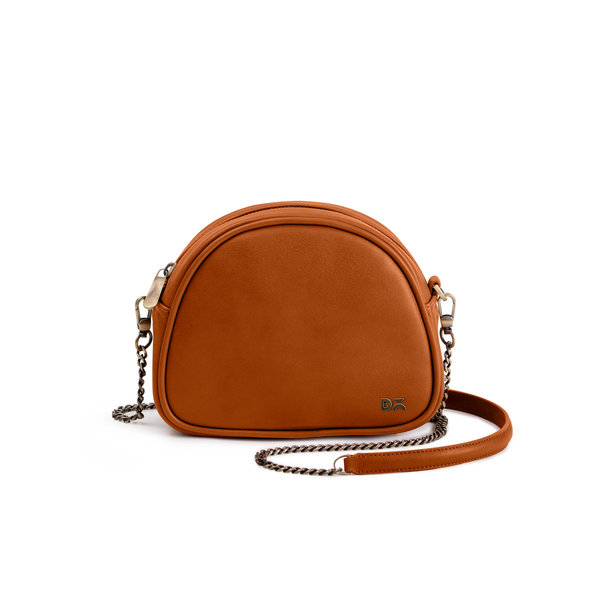 

DailyObjects Tan Vegan Leather - Arch Crossbody Bag