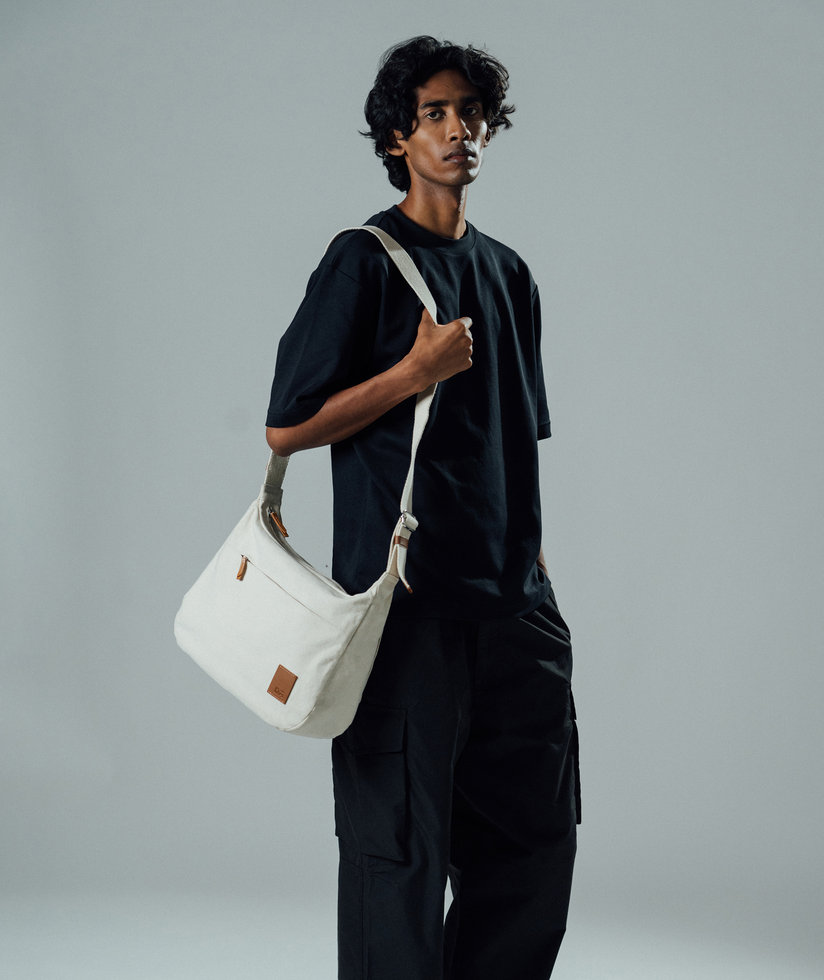 Ivory March Crossbody Bag Large Buy At DailyObjects