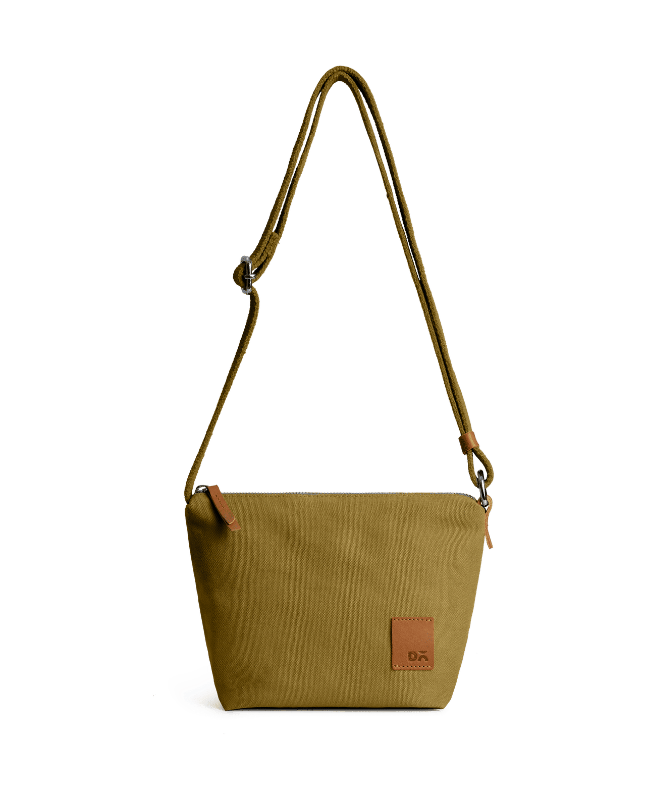 Olive Green Caddy Crossbody Bag