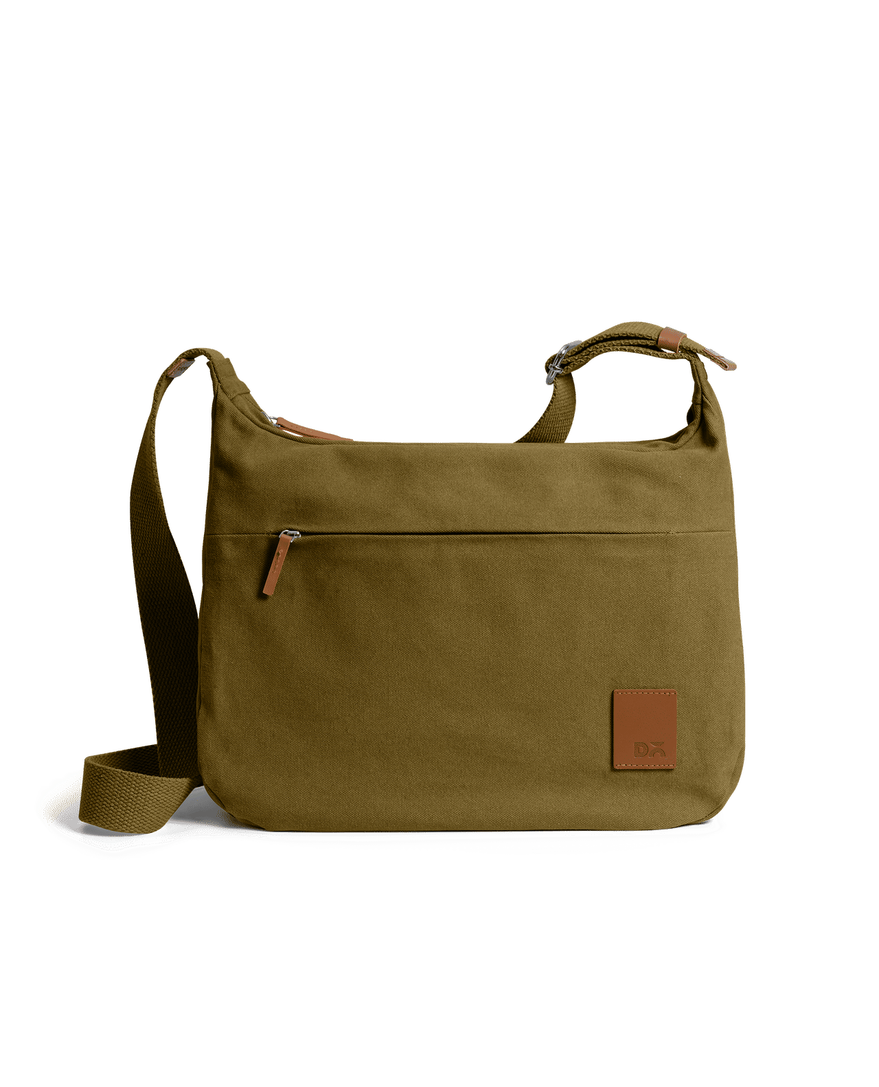 Olive Green March Crossbody Bag Large