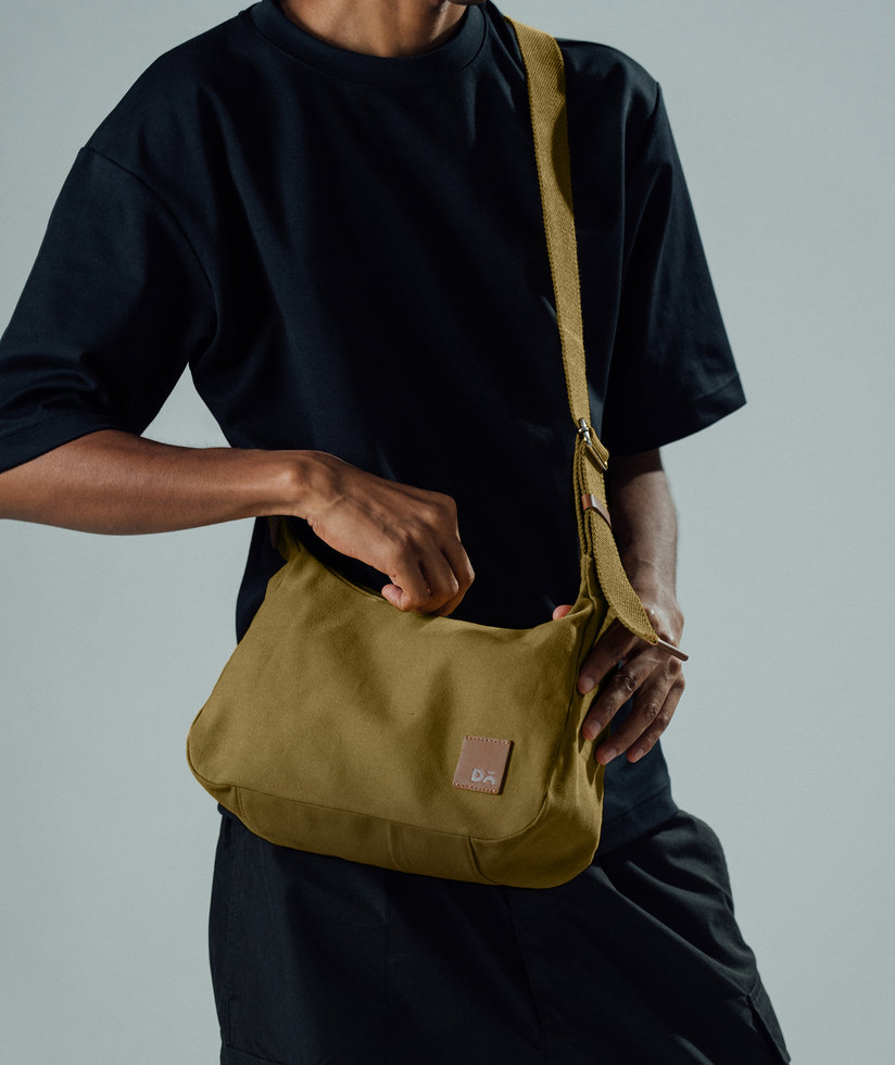 Olive Green March Crossbody Bag Regular