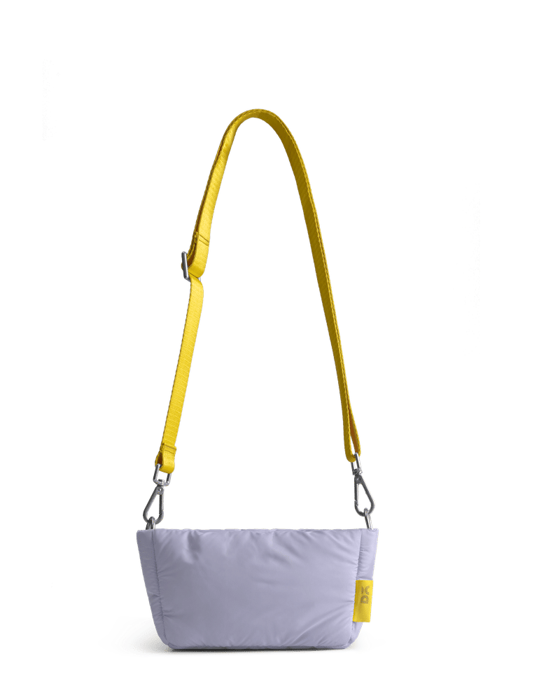 Periwinkle Puft Crossbody Bag