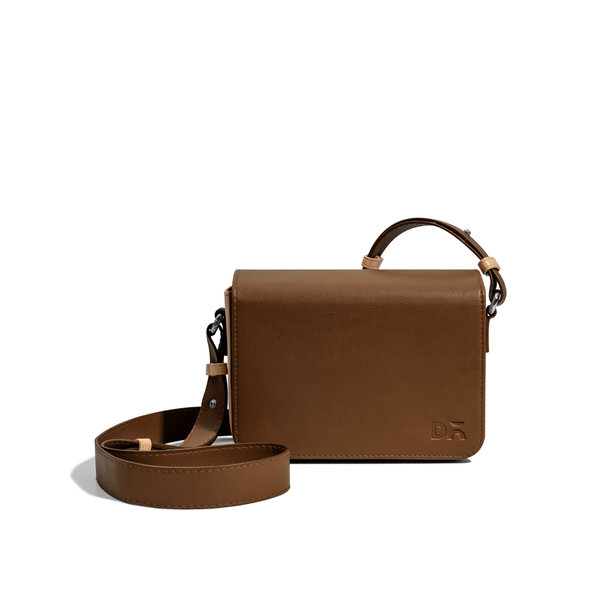 

Walnut Brown - Sol Box Shoulder Bag