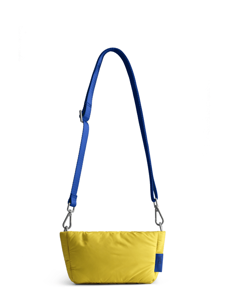 Yellow Puft Crossbody Bag
